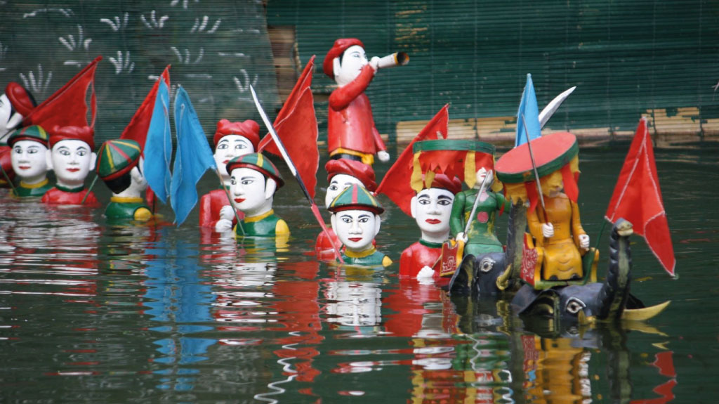 Fascinants spectacles de marionnettes sur l’eau