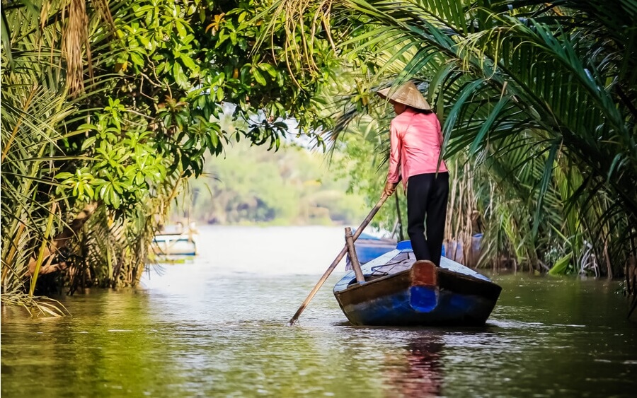 vietnam bateau delta mekong.