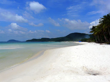 plage sable blanc.