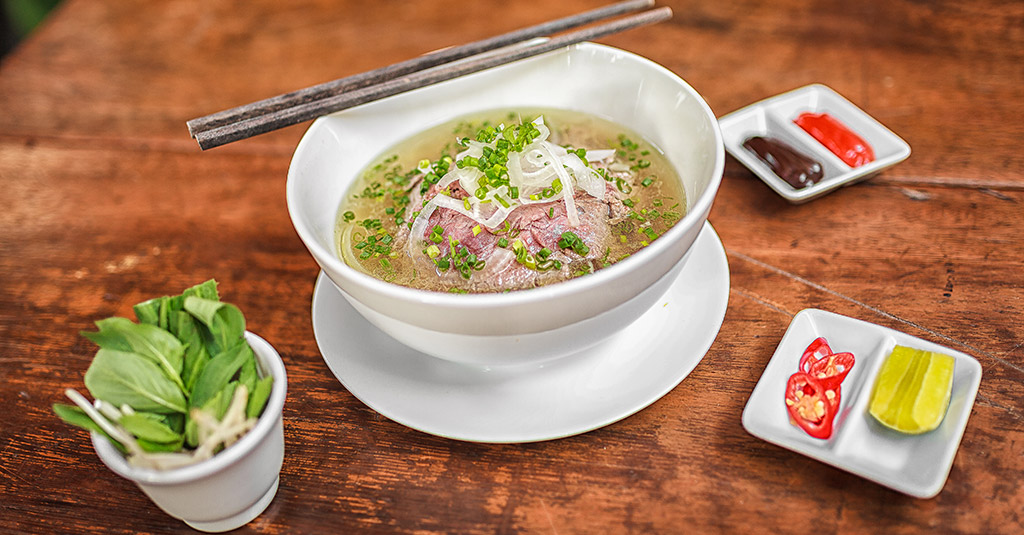 Le pho, plat Vietnamien.