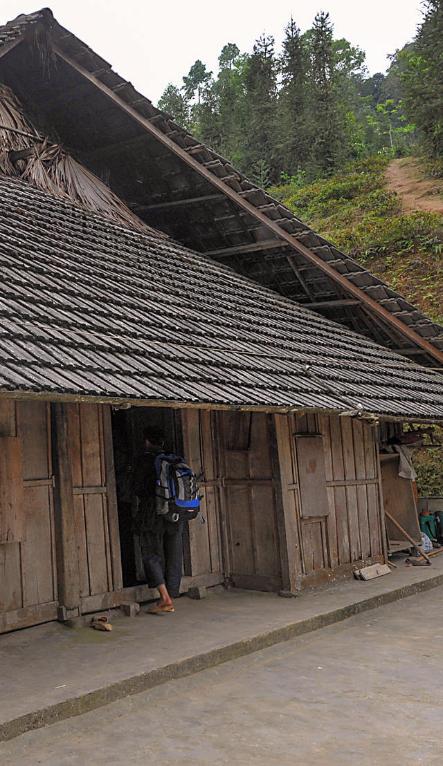 seuil maison traditionnelle vietnam.